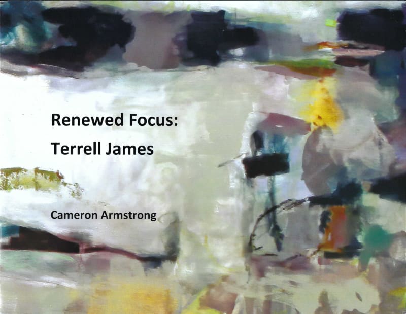 Cover of softcover monograph, Renewed Focus: Terrell James