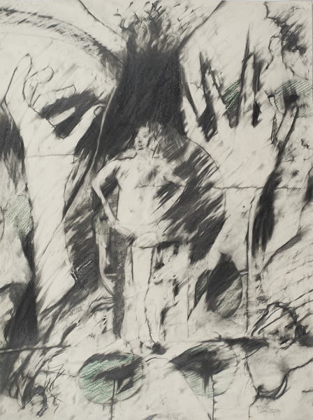 Daydream, 1979 pastel, graphite on paper 24 x 17 1/2 in