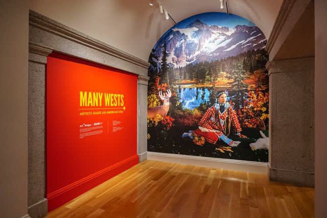 Installation photography, Many Wests: Artists Shape an American Idea, Smithsonian American Art Museum, 2023, Courtesy of Smithsonian American Art Museum; Photos by Albert Ting