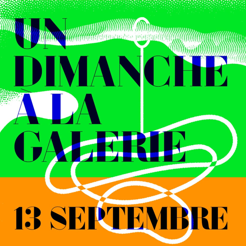 UN DIMANCHE À LA GALERIE