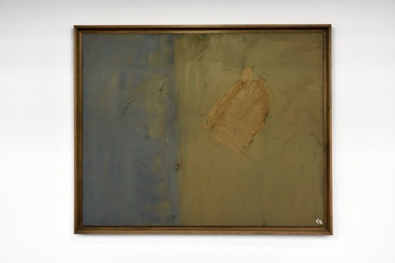 Abrupt, 1966. Huile sur toile, 130 x 162 cm © Adagp, Paris Crédit photographique : Philippe Lebruman