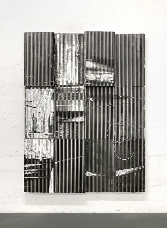 Éric Baudart, OTS 12, 2021 Aluminium. Courtesy de l’artiste et de la Galerie Christophe Gaillard.
