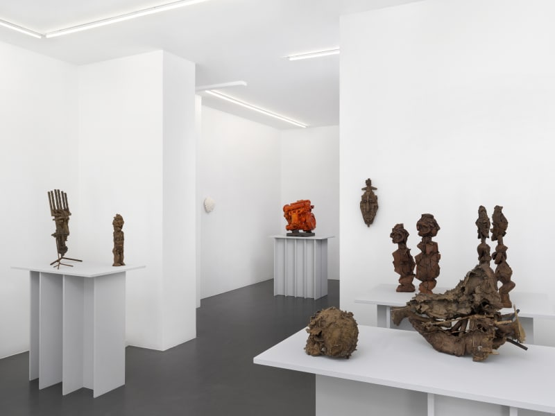 Vue d'exposition "Boarish", Galerie Laurence Bernard, Genève (2021)