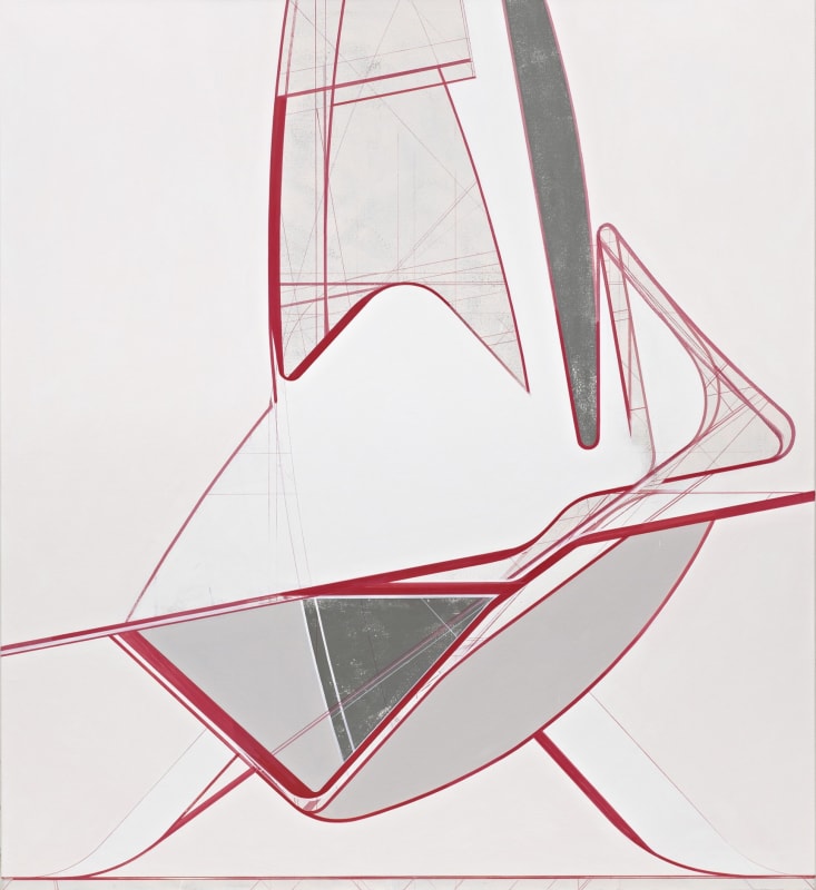 Frank Nitsche, Chloé Top, Versace pants, oeuvres récentes