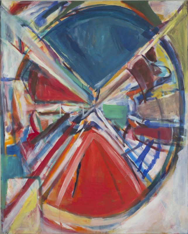 Shirley Jaffe, Sans titre, 1965 circa, Oil on canvas, 152 x 122,5 cm