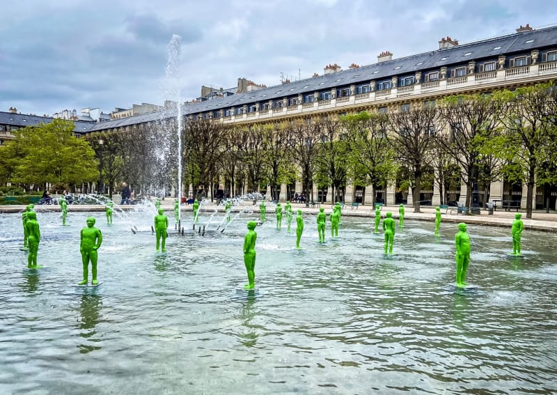Fabrice Hyber - fête les 30 ans de l'Homme de Bessines