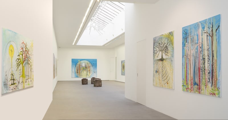 Fabrice Hyber, Habiter la forêt