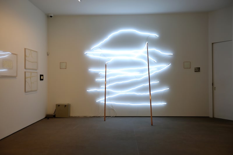 Installation View, Galerie Nathalie Obadia, Bourg-Tibourg, Paris 2014