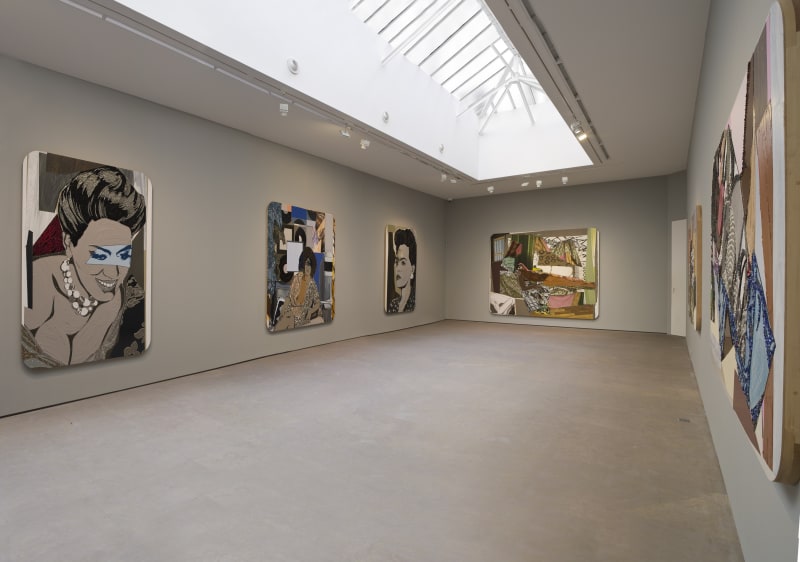 Installation View, Galerie Nathalie Obadia, Bourg-Tibourg, Paris 2014