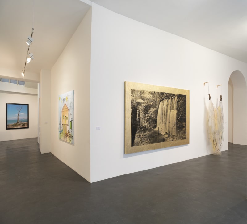 Installation view of High Emission Zone, Galerie Nathalie Obadia, Paris, 2021