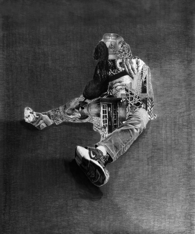 Jérôme Zonder, SANS ISSUE (étude pour un portrait de Pierre-François)