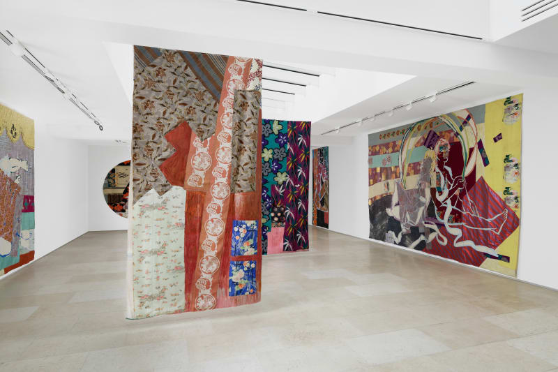Robert Kushner, The Fabric of Gods and Goddesses : Textile Paintings from the 1980s
