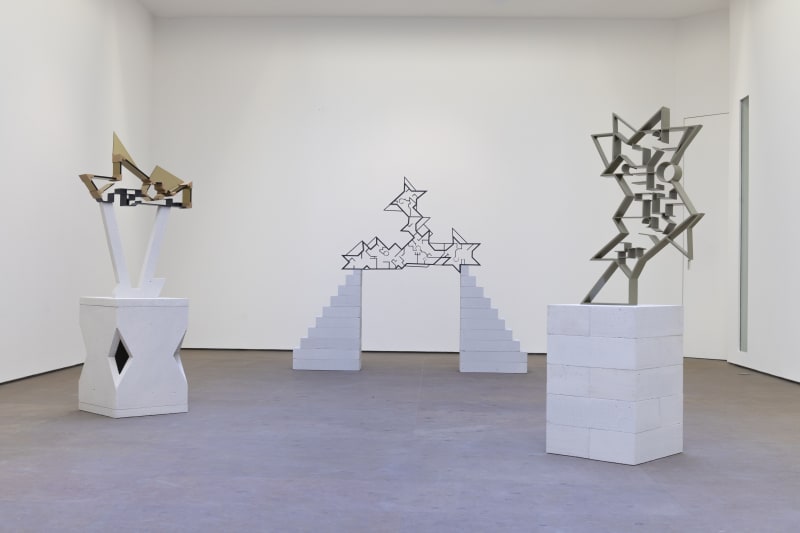 Exhibition view of City of Stars, Galerie Nathalie Obadia, Paris, 2019