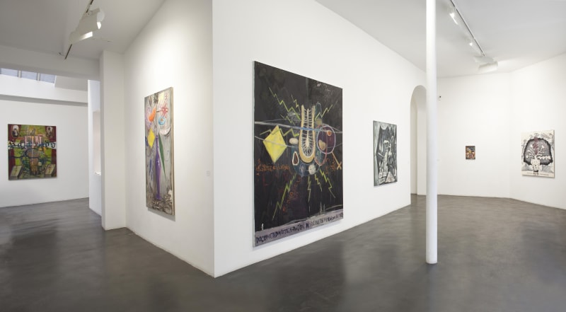 Exhibition view, Oeuvres: 1994 - 2016, Galerie Nathalie Obadia, Paris, 2017