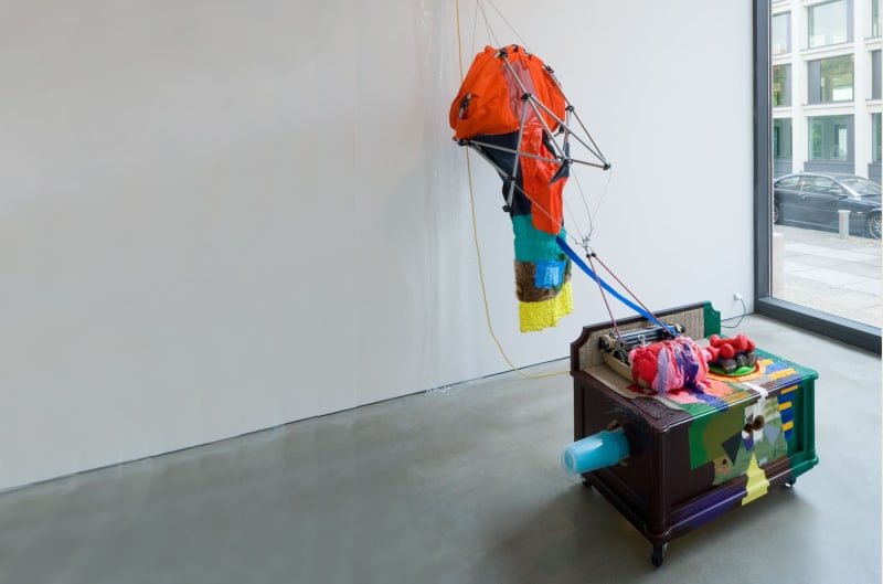 Untitled, Jessica Stockholder 2007, Galerie Thomas Schulte
