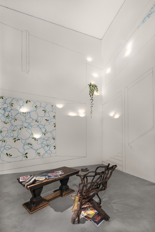 WOMAN OBSERVING THE ALPHA PERSEI CLUSTER, MARIA LOBODA