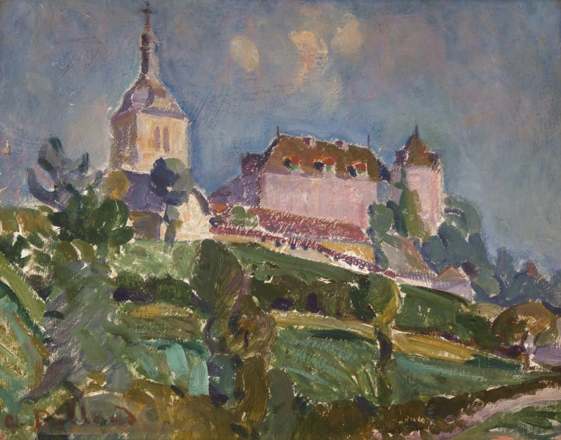 UN TABLEAU, UNE HISTOIRE 5#, Oswald Pilloud par Philippe Clerc et Gérard de Palézieux par Dominique Gex