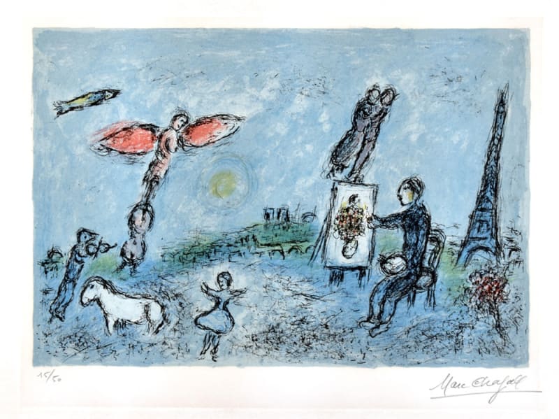 UN TABLEAU, UNE HISTOIRE 6#, Le peintre et son double, de Marc Chagall par Ivana Ilak | Pietro Sarto par...