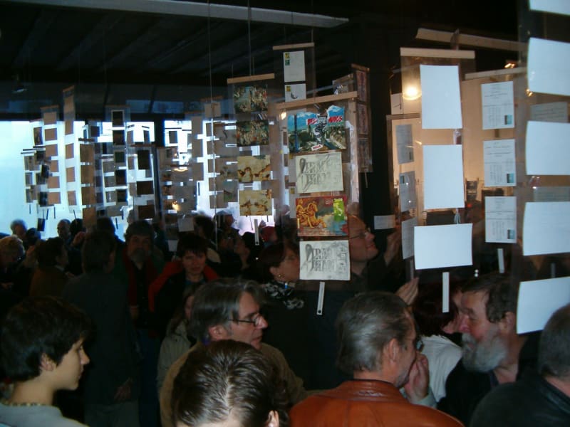 EXPOSITION CARTES POSTALES DES 40 ANS, Anniversaire de Trace-Ecart et d'Altitudes