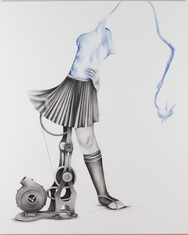 ARAS SEDDIGH BENİM İSİMSİZ GÜLÜM, 2015 Tual üzerine akrilik 205x170 cm