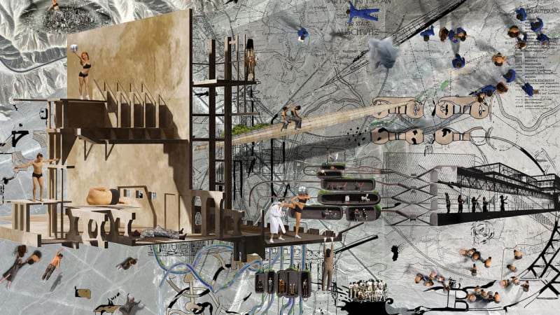 İNCİ EVİNER Nursing Modern Fall, 2012 HD video, surround sound 3’, loop Edition of 5