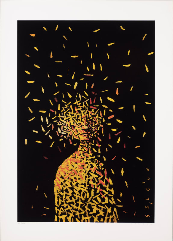 SELÇUK DEMİREL Untitled, 2002 Silkscreen 70x50 cm Edition of 100