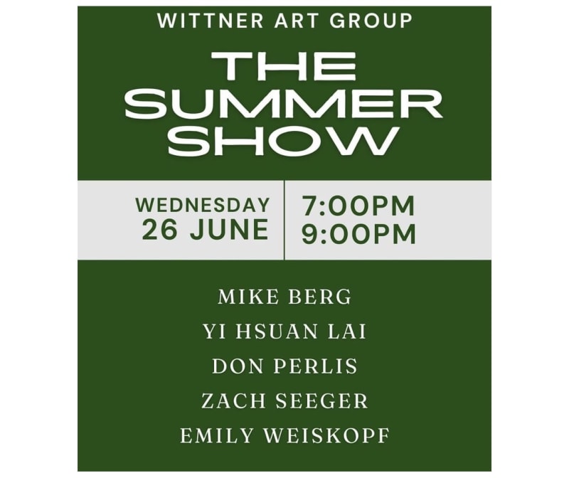 MIKE BERG AT WITTNER ART GROUP'S SUMMER SHOW