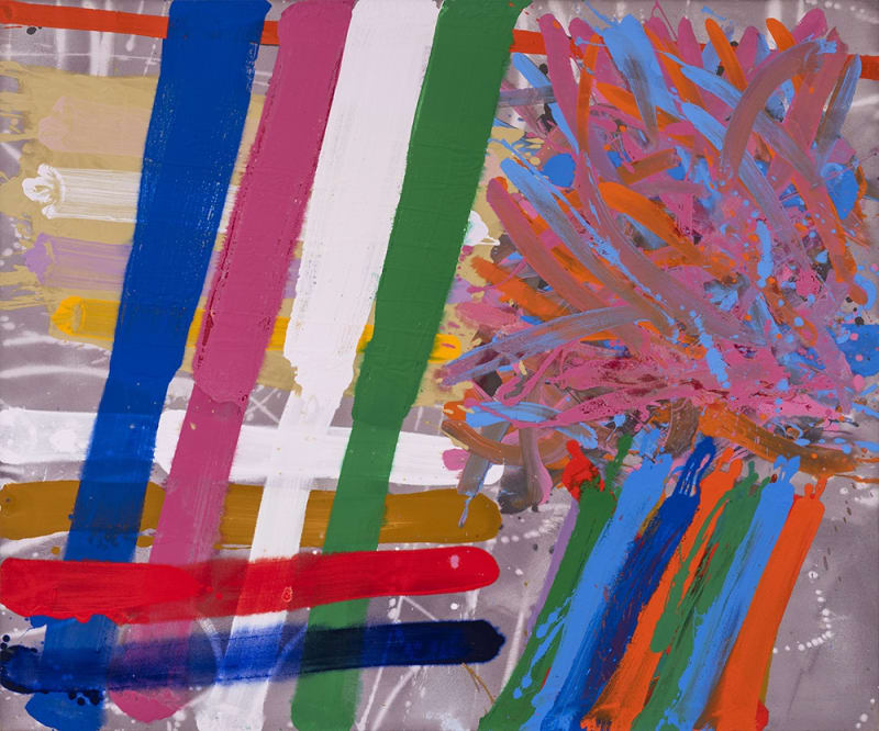Albert Irvin, Patmos, 1987, Acrylic on canvas.