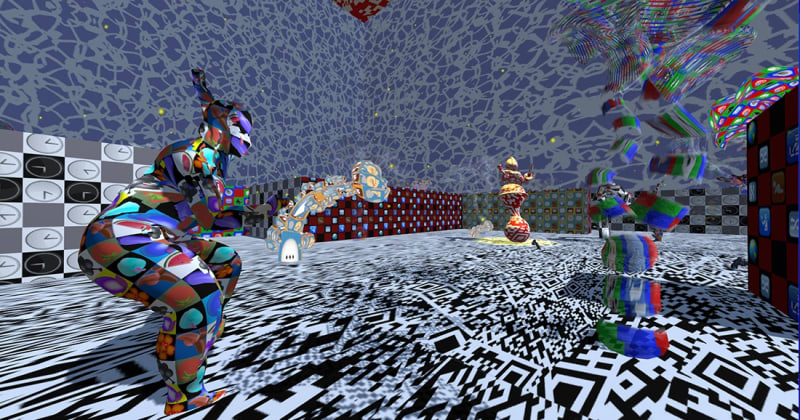 Claudia Hart, Alice: A Machine For Thinking, 2019