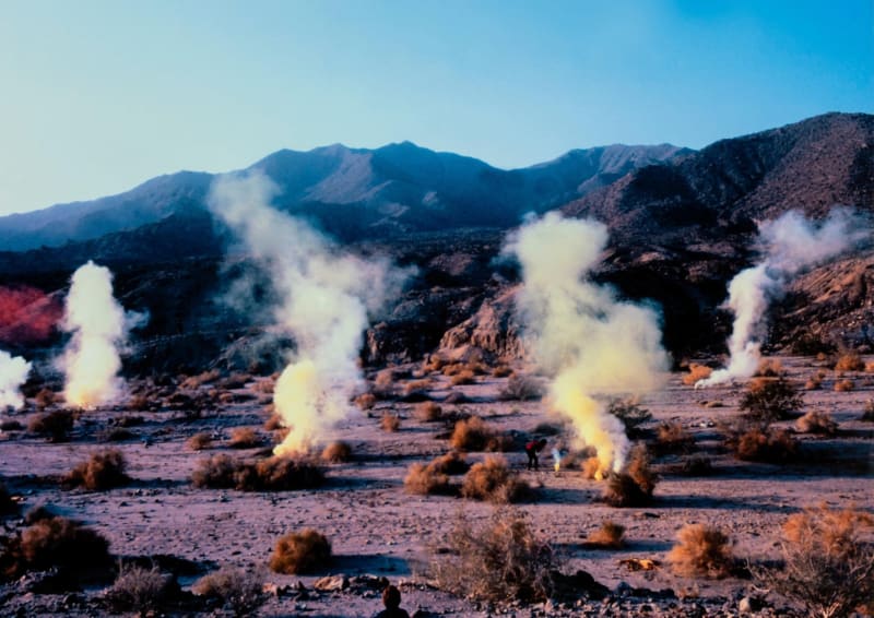 Judy Chicago, Desert Atmosphere, Palm Desert, CA, 1969/2018