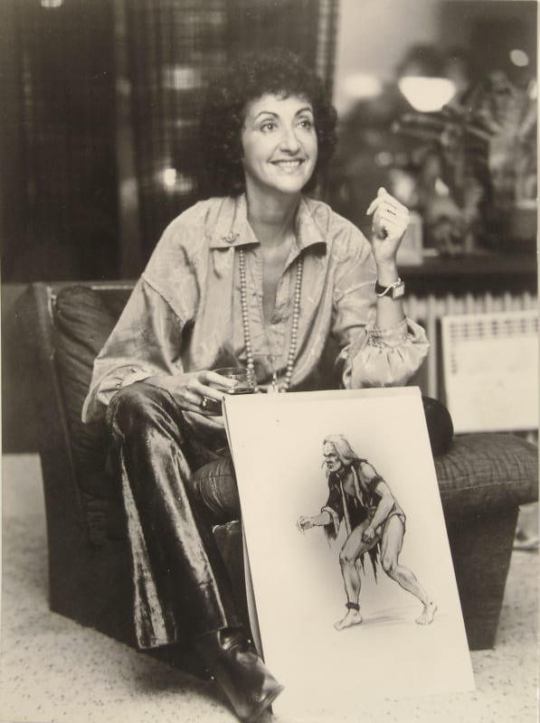 Lilly Fenichel | Ochre, Red, and Blue