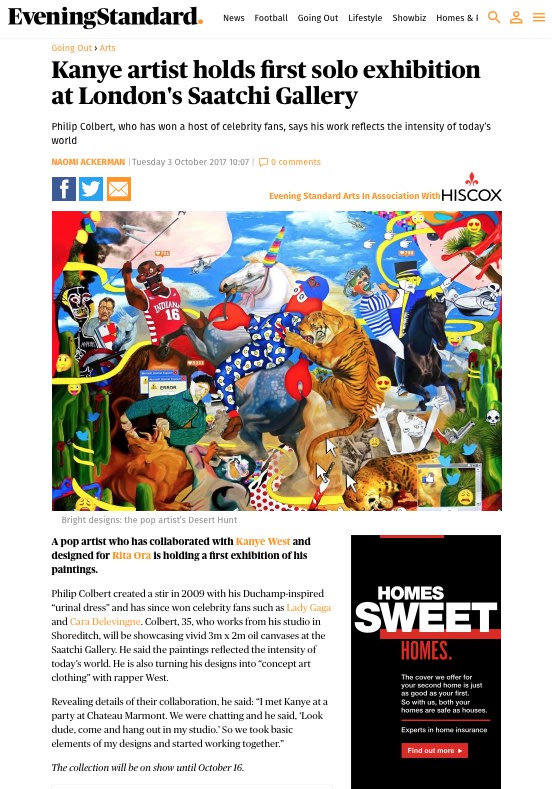 Evening Standard | Philip Colbert