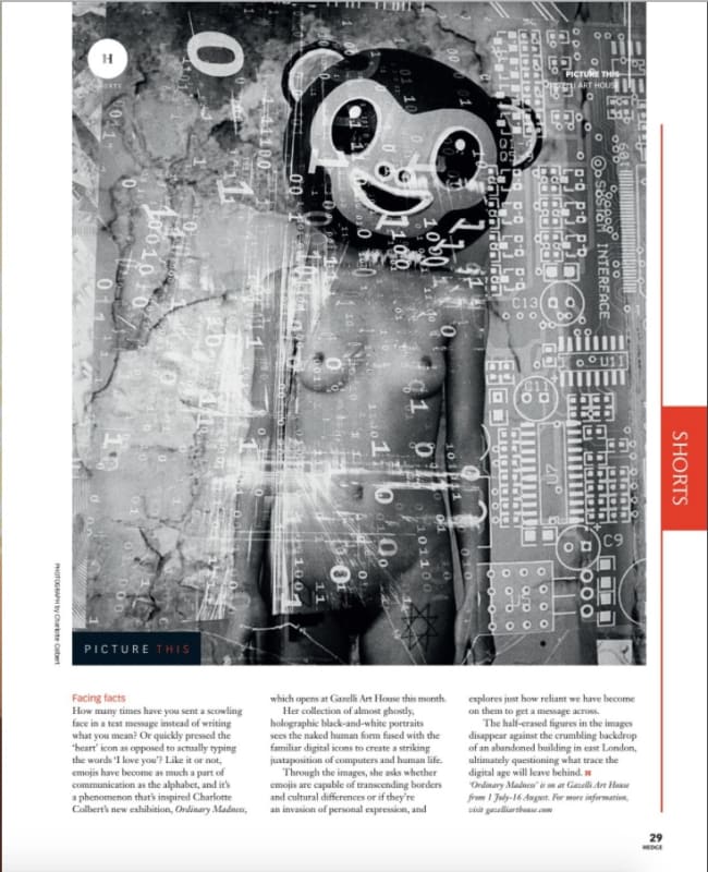 CHARLOTTE COLBERT | HEDGE | JULY 2016