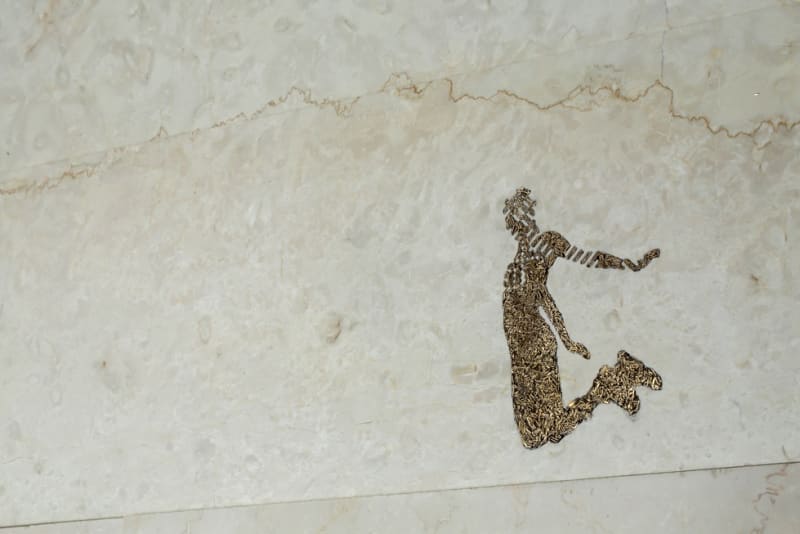 Naqsh Collective, Akka Artwork (detail), 2019 Image credit: Nabil Qutaineh