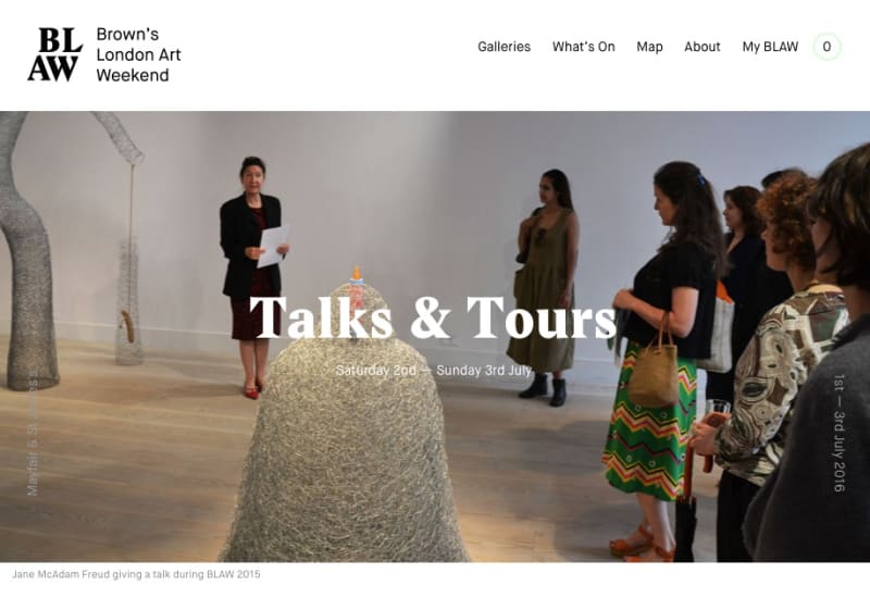 BROWN’S LONDON ART WEEKEND | 2-3 JULY