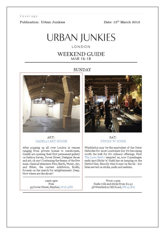 BODHI | URBAN JUNKIES | MARCH 2012