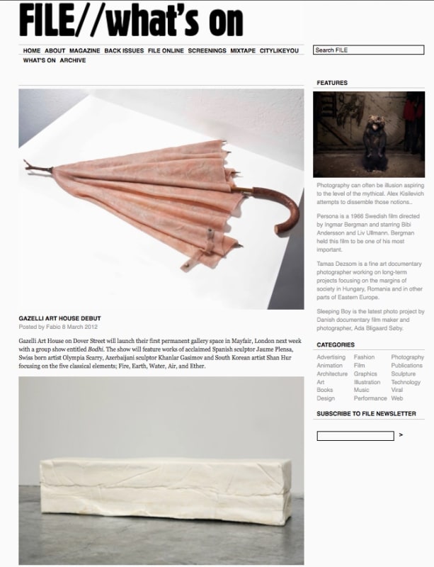 BODHI | FILE MAGAZINE | MARCH 2012