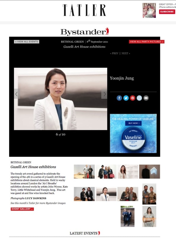 YOONJIN JUNG | TATLER | SEPTEMBER 2011