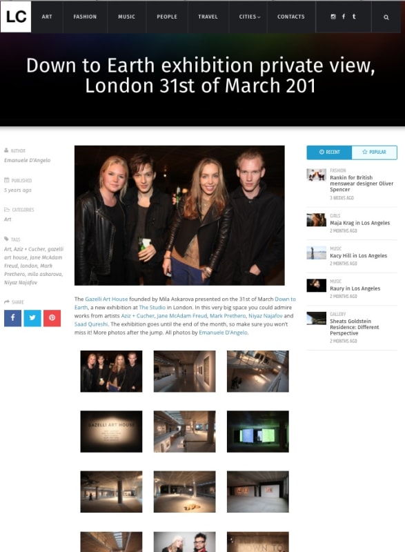 DOWN TO EARTH | LIVINCOOL | MARCH 2011