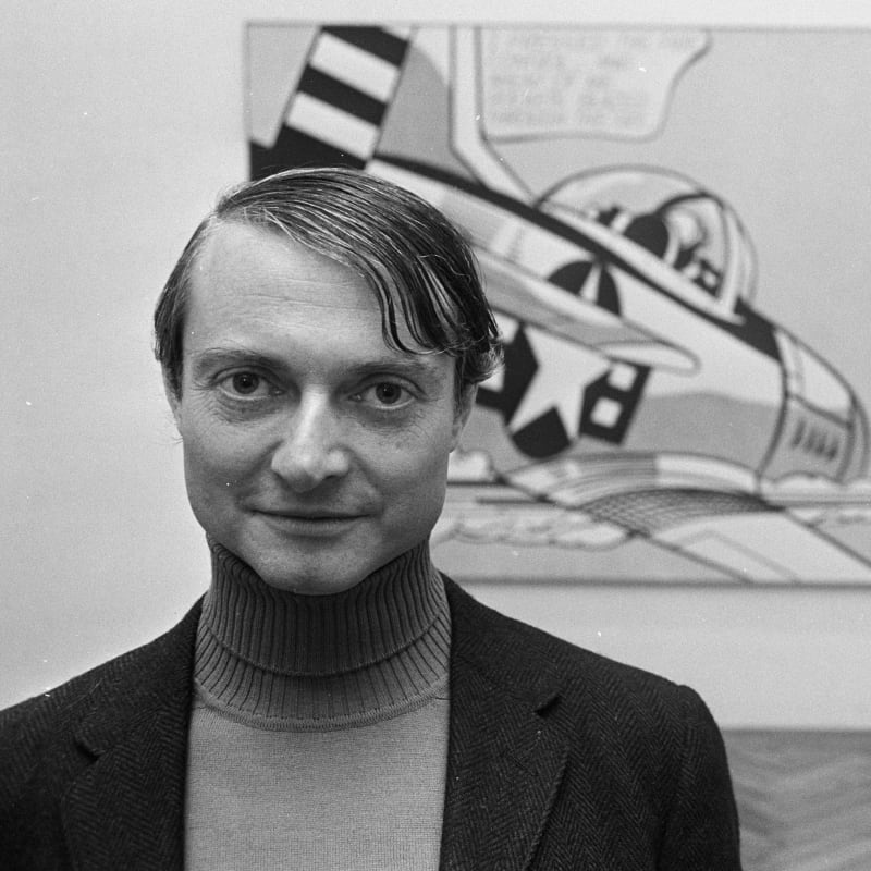Photo: Roy Lichtenstein (1967) by Anefo