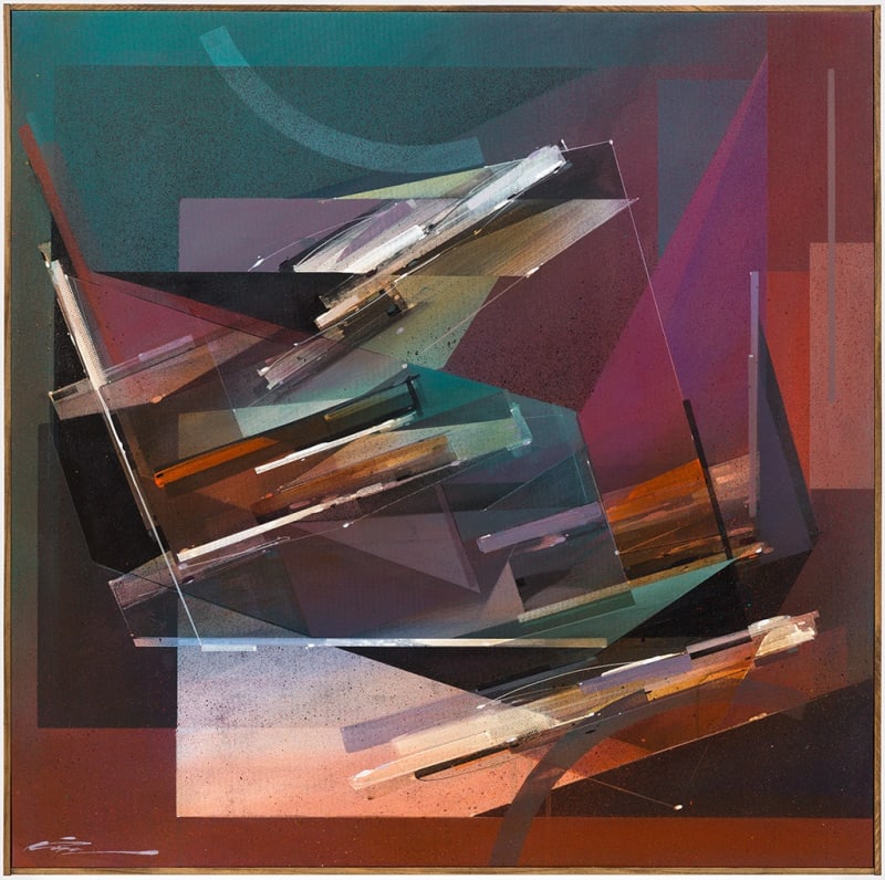 Augustine Kofie abstract painting