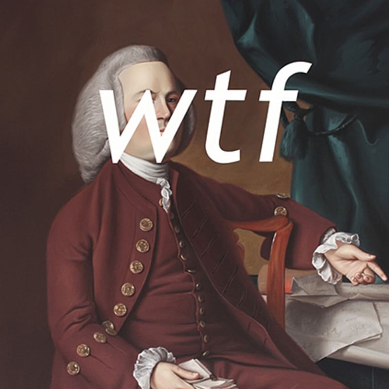 Detail of Shawn Huckins - Isaac Royalls: WTF, 2014