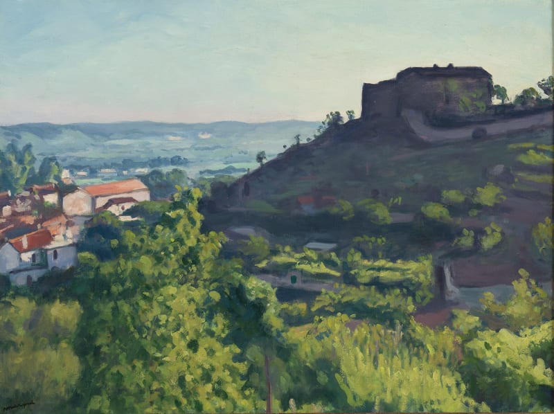 Albert Marquet, "Vue de Céret, Le Castellas", 1940