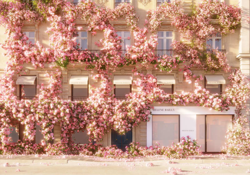 LES FLEURS AU XXEME SIÈCLE, 71, RUE DU FAUBOURG SAINT-HONORE, PARIS 8E