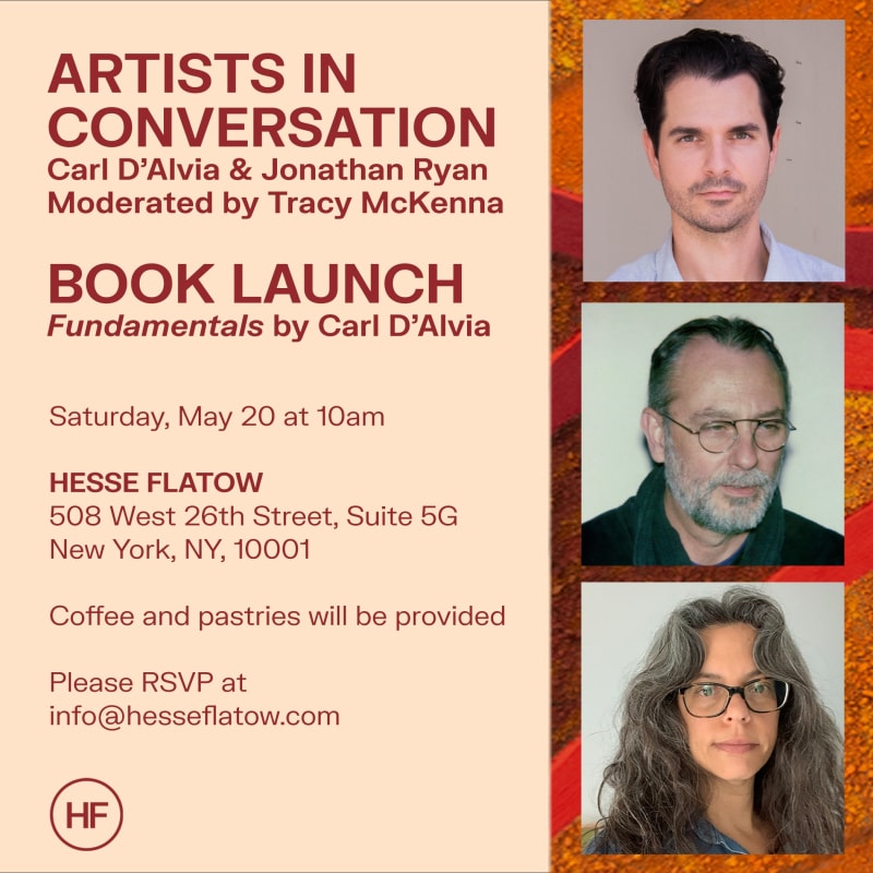 IN CONVERSATION: Jonathan Ryan and Carl D'Alvia , Conversation & Book Launch