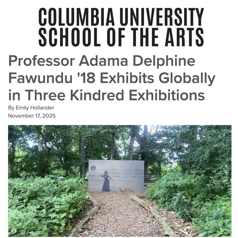 Adama Delphine Fawundu in 'Professor Adama Delphine Fawundu ’18 Exhibits Globally in Three Kindred Exhibition'