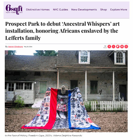 Prospect Park to debut ‘Ancestral Whispers’ art installation, honoring Africans enslaved by the Lefferts family