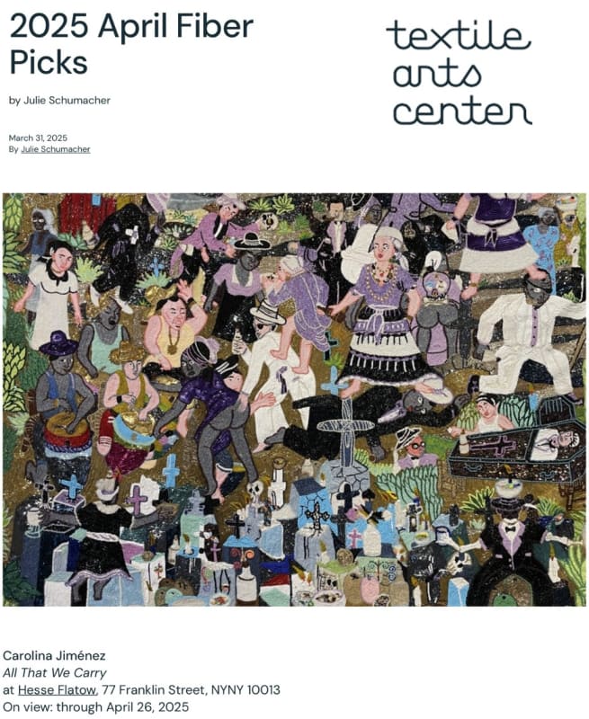 Carolina Jimenéz in '2025 April Fiber Picks'