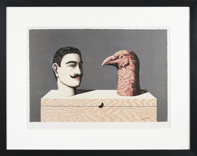 Rene Magritte, Les Enfants Trouves - Pierreries, 1968