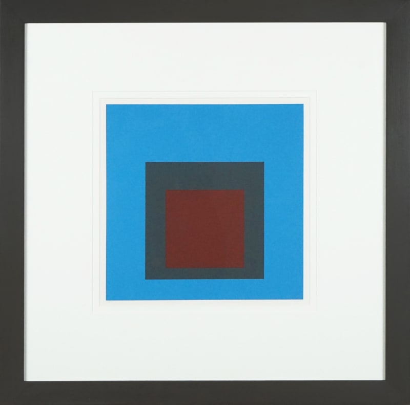 Josef Albers, Hommage au Carré (Homage to the Square): One Plate, 1965